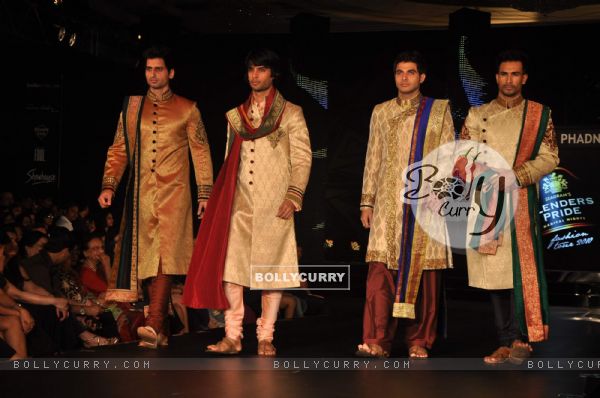 Models walk on Day 3 of Blenders Tour at Taj Land's End