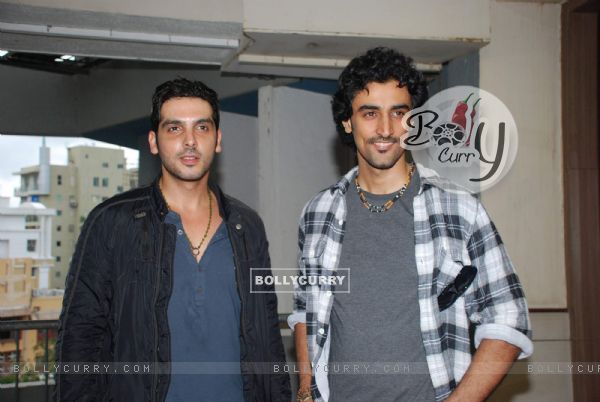 Zayed Khan and Kunal Kapoor as judges for Jamnabai Schools Cascade Inter-School competition at Juhu