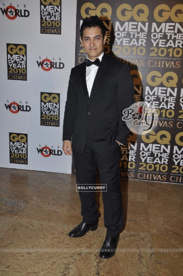 Aamir Khan at GQ Man of the year at Grand Hyatt