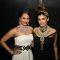 Sonakshi Sinha and Raveena Tandon at HDIL India Couture Week 2010
