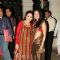 Manyata and Vidya Malvade at Sanjay Dutt's Mata Ki Chowki at Bandra