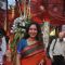Rupali Ganguly attend a Durga Puja event