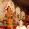 Rani Mukherjee and Vaibhavi Merchant at Durga puja at Santacruz