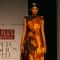 A model showcasing a designer Prashant Verma's creation at the Wills Lifestyle India Fashion Week-Spring summer 2011,in New Delhi on Monday