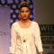 A model showcasing a designer Ashish N Soni's creation at the Wills Lifestyle India Fashion Week-Spring summer 2011, in New Delhi on Monday