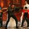 Mithun Chakraborty dancing on the sets of Colors Diwali show