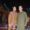 Shreyas Talpade and Tusshar Kapoor on the sets of Colors Diwali show