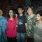 Kavita Krishnamurthy with her family for a music video directed by Luke Kenny at Andheri