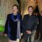Suresh Oberoi with Sahara Company owner at Vivek Oberoi's wedding reception at ITC Grand Maratha