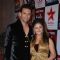 Nandish Sandhu & Rashmi Desai at the Star Plus ITA awards Red carpet