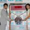 Anil Kapoor and Sushmita Sen at 'No problem' mahurat at BSE