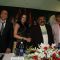 Govinda, Vivek Oberoi & Celina Jaitley at Country Club New Year Party Press Meet at Andheri, Mumbai