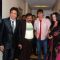 Govinda, Celina and Vivek at Country Club New Year Party Press Meet at Andheri