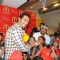 Arjun Rampal & Sajid celebrate Childrens Day with underprivileged kids at McDonalds at Fun Republic in Andheri, Mumbai