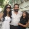 Shekhar Kapoor and Suchitra Krishnamurthy at 10th anniversary bash of Olive in Bandra