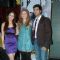 Akshay Oberoi and Sandeepa Dhar with Vidhi Kasliwal at launch of "Isi Life Mein" Film