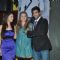 Vidhi with Akshay and Sandeepa at Launch of "Isi Life Mein" Film