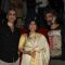 Makrand Deshpande and Renuka Shahane at Shahrukh Bola Khoobsurat Hai Tu film premiere at Cinemax