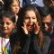 Bipasha Basu during the Delhi Half Marathon, in New Delhi