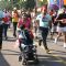 Participants during the Delhi Half Marathon, in New Delhi