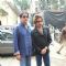 Shakti Kapoor and Kiran Kumar at Raqt-Ek Rishta film Mahurat at Filmistan