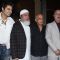 Mahesh Bhatt, Anupam Kher and Gulshan Grover at the launch of the film 'Kuch Log' based on 26/11 att