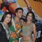 Farah Khan with Akshay Kumar and Katrina Kaif at Film TEES MAAR KHAN promotion Beach Party