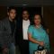Udit Narayan with his wife and son Aditya at Sameer daughter Shanchita & Abhishek wedding at Sun and