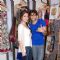 Anushka and Ranveer at Band Baaja Baarat wedding collection launch at Inorbit Mall. .