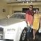 Sanjay Dutt Gifts Manyata Dutt a Rolls Royce Ghost at Atria Mall in Mumbai. .