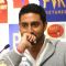 Abhishek Bachchan at a press conference to promote his film