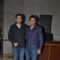 Amitabh Bachchan and Mohanlal at the press meet of Kandahar hosted by the Leela Hotels