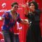 Akshay Kumar and Katrina Kaif dancing in public in New Delhi to promote their film "Tees Maar Khan''