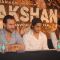 Press Conf. for the Prakash Jha's upcoming movie ''Aarakashan'' at Novatel, Mumbai