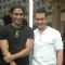 Aamir Khan and Prateik Babbar at the Unveiling of Dhobi Ghat's First Look, Andheri. .