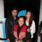 Jaya, Abhishek and Aishwarya Rai Bachchan at Dabboo Ratnani Calendar Launch at Olive, Bandra, Mumbai