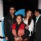Jaya, Abhishek and Aishwarya Rai Bachchan at Dabboo Ratnani Calendar Launch at Olive, Bandra, Mumbai