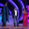 Shweta and Khali with Salman at Finale of Bigg Boss 4