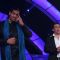 Khali with Salman at Finale of Bigg Boss 4
