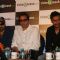 Sunny Deol and Dharmendra launched Ajay Devgan's new online venture ticketplease.com at Hotel JW Marriott in Juhu, Mumbai