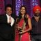 Dharmendra, Katrina and Sunny Deol at 6th Apsara Awards