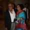 Yash Raj Chopra and Kirron Kher at Shabana Azmi's charity show 'Mizwan Sonnets in fabric'