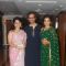 Raveena Tandon and her husband at Sameer Soni and Neelam's wedding reception