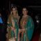 Dia Mirza and Shabana Azmi for Ritu Kumar fashion show at Taj land's End, Bandra in Mumbai