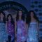 Models on the ramp at Signature Derby press meet with fashion show at the Mahalaxmi Race Course