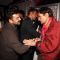 Adnan Sami at Dev Anands old classic film Hum Dono premiere at Cinemax Versova