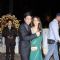 Shah Rukh and Gauri Khan at Imran Khan and Avantika Malik's Wedding Reception Party at Taj Land's End. .