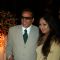 Dharmendra and Rati Agnihotri at Imran Khan and Avantika Malik's Wedding Reception Party at Taj Land