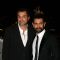 Aamir and Booby Deol at Imran Khan and Avantika Malik's Wedding Reception Party at Taj Land's End