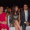 Sonakshi Sinha, Twinkle Khanna and Akshay Kumar at Stardust awards 2011at Bandra. .